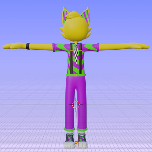 Lo hice hace bastante, tambien es para el proyecto personal, lo pongo aca porque hice un buen trabajo con el rig y que todo el material esta hecho proceduralmente por mi, no es mucho realmente pero lo guardo para que puedan verlo cuando termine el proyecto